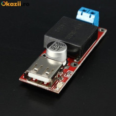 Sursa in comutatie step down C 7V-24V To 5V 3A USB foto