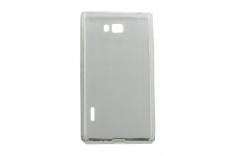 Husa Silicon LG L7 P700 Transparent foto