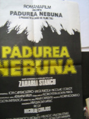 Afis film-Padurea nebuna (67x47), Casa de filme Trei foto