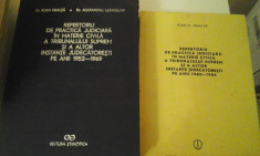 IOAN G MIHUTA REPERTORIU DE PRACTICA JUDICIARA IN MATERIE CIVILA 3carti foto