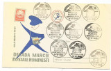 @No(2) plic omagial-EXPOZITIA FILATELICA NATIONALA 1966