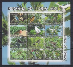 TONGA 2013 PASARI - VANZARE LA VALOARE NOMINALA foto