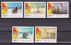 Noua Zeelanda 2010 sport surf MNH w28 foto