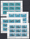 NIUE 1993 SPECII PROTEJATE WWF DELFINI COTA MICHEL 135 EURO, Nestampilat