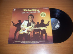 RICKY KING-ELECTRIC GUITAR HITS disc vinil LP vinyl pick-up pickup foto