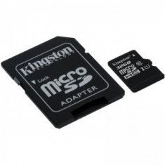Kingston, 32GB, SDC10G2/32GB, Micro Secure Digital Card cu adaptor SD foto