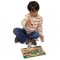 Puzzle Lemn Magnetic Remorcherul Melissa And Doug