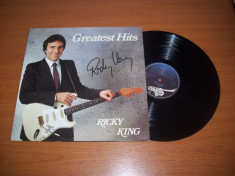 RIKY KING-GREATEST HITS disc vinil LP vinyl pick-up pickup foto