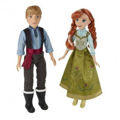 Papusi Frozen Anna And Kristoff Doll Pack Of 2 foto