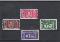 ROMANIA 1937 , LP 118 , CENTENARUL NASTERII CREANGA MNH , LOT 1 RO foto