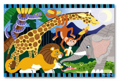 Puzzle De Podea Safari Social Melissa And Doug foto