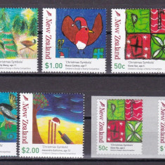 Noua Zeelanda 2007 Craciun picturi de copii MI 2457-2463 MNH w28