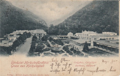 HERCULANE , SALUTARI DIN BAILE HERCULANE , CLASICA , CIRCULATA JUL. 1901 foto