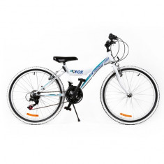 Bicicleta MTB Passati Fox 24&amp;quot; alb/albastru foto