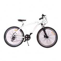 Bicicleta M6012 21 viteze hydraulic alb foto