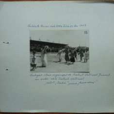 Fotografie originala mare , interbelica : Serbarile Unirei la Alba Iulia , 1929