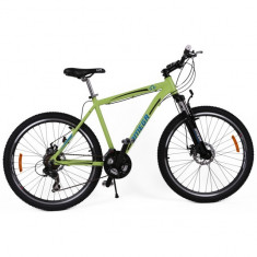 Bicicleta Omega Hawk 26&amp;quot; 21 viteze verde foto