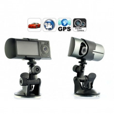 Camera Auto HD cu GPS,senzor video Dual (filmare fata/spate),senzor G foto