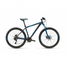 Bicicleta Cube Attention 27.5 18&amp;#039;&amp;#039; gri negru albastru foto