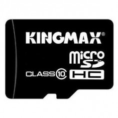 Kingmax, 32GB, KM32GMCSDHC10, Clasa 10, Micro Secure Digital Card cu adaptor SD foto
