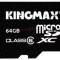 Kingmax, 64GB, KM64GMCSDXC61A, Clasa 6, Micro Secure Digital Card fara adaptor