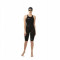 Costum profesional inot Speedo pentru femei Fastskin LZR racer elite 2 closedback kneeskin negru