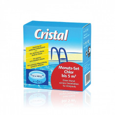 Set lunar Clor pentru piscine de 5m3, Cristal, 0.2kg foto