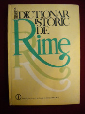 Olimpia Berca - Dictionar Istoric de Rime - 533739 foto