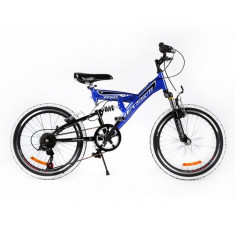 Bicicleta MTB Passati Voyager 20&amp;quot; albastru foto