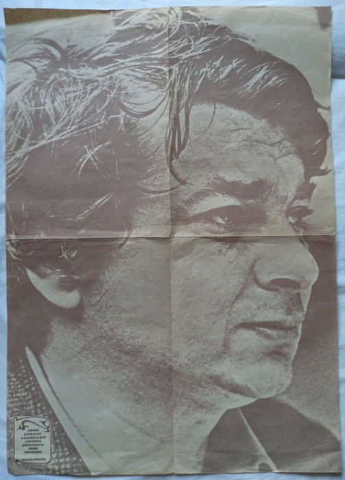 Afis Zilele poeziei romanesti , Nichita Stanescu , Ploiesti , 1986
