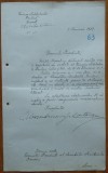 Scrisoare Alexandrina Cantacuzino catre Presedintele Soc. Scriitorilor , 1927