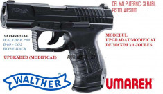 Pist. WALTHER P99/MODIFICAT Max3.3 J/ Blow Back- garantie 1AN foto