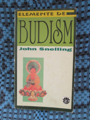 ELEMENTE DE BUDISM - John SNELLING (RAO, 1997) foto