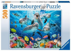 Puzzle Delfini, 500 Piese foto