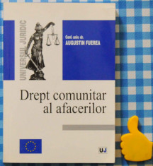 Drept comunitar al afacerilor Augustin Fuerea foto