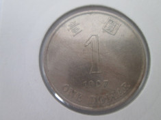 Hong Kong 1 dollar 1997 foto