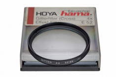 Filtru 52mm Hoya Star Cross foto