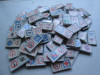 115 Piese joc tip Domino cu semne de circulatie , fabricat in Romania , vechi