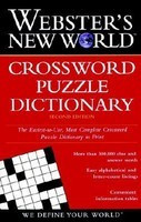Webster&amp;#039;s New World Crossword Puzzle Dictionary foto