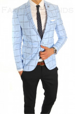 Sacou tip Zara Man - sacou barbati - sacou casual elegant- cod 6198 foto