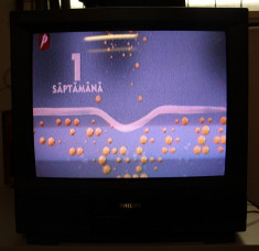Televizor Philips 2 Way Sound, diagonala 51 cm; TV CRT fara telecomanda foto