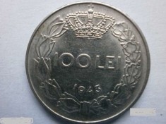 Vand monede romane?ti din anul 1943-44 de 100 lei cu portretul regelui Mihai foto