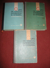 CURS DE CALCUL INTEGRAL SI DIFERENTIAL - G.M.FIHTENHOLT (VOL.1, 2, 3) foto