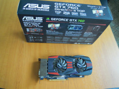 Asus GTX 760 2 GB 256 biti DirectCU II TOP DDR5 Placa Video PCI-E 3.0 VGA foto