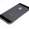 Capac spate grey complect cu usita sim iphone 5s A1457 H0E054