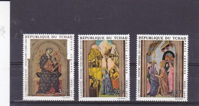 Pictura Craciun 1970 ,Ciad. foto