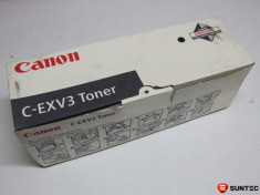 Cartus toner original Canon C-EXV3 negru pentru IR2200/2800 IR3300 6647A002[AB], nou, open box foto