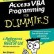 Access VBA Programming for Dummies