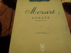 MOZART SONATE PENTRU PIAN VOL 2/TD foto