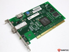 Placa de retea PCI-X 2GB Fiber Channel 64-Bit QLogic QLA2310F FC2310701-00-A foto